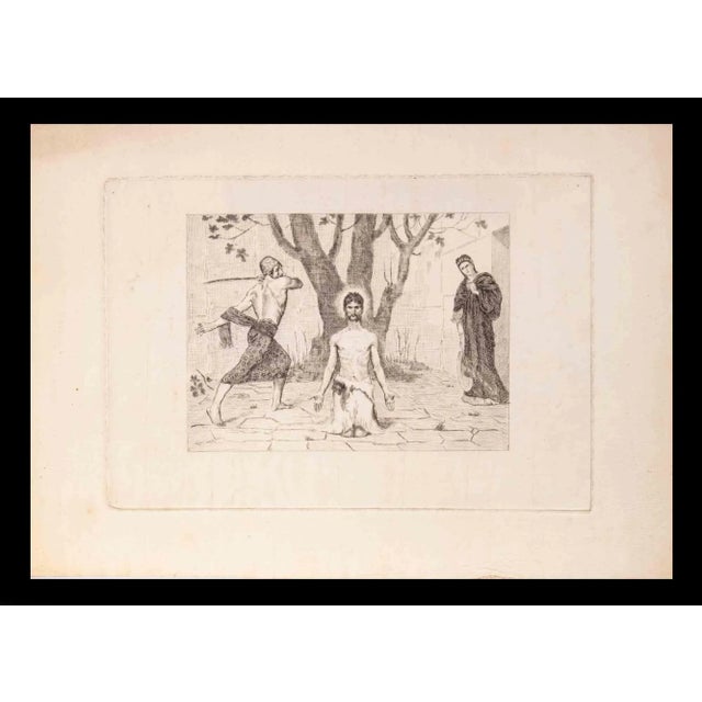 Pierre Puvis De Chavannes, Saint Jean Le Baptiste, Etching, Late 19th-Century For Sale - Image 3 of 3