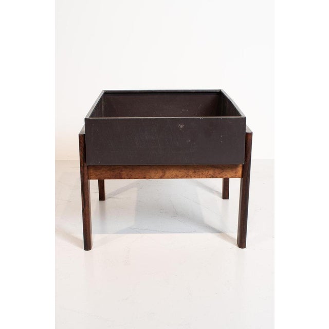 Mid-Century Rosewood Planter For Sale - Image 6 of 9