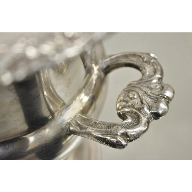 Silver Vintage W&s Blackinton Silver Plated Trophy Cup Urn Champagne Chiller Ice Bucket For Sale - Image 8 of 12