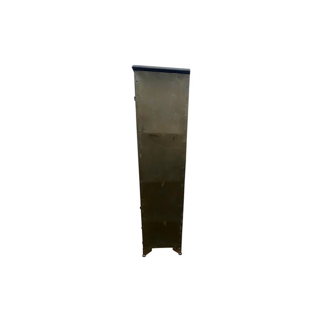 Industrial Locker Style Cabinet Shelf For Sale - Image 10 of 15