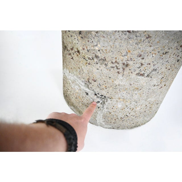 Gabriele Perugini, Abstract Composition, 1970s, Concrete & PVC For Sale - Image 11 of 12