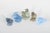 Paul Hoff for Kosta Boda, set of five bird figurines. Decorative collection of five signed art glass bird figurines,...