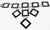 Paco Rabanne Paris Futuristic Chrome and Enamel Necklace For Sale - Image 9 of 10