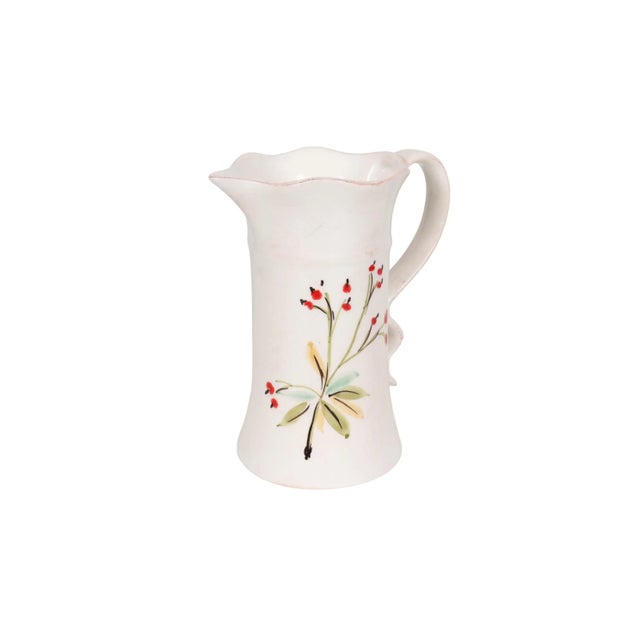 Italian Ceramic Pitcher by Tiriduzzi For Sale In Tampa - Image 6 of 6