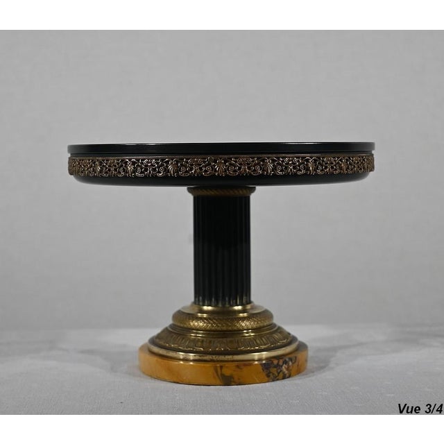 Mid-19th Century Napoleon III Empire Style Bowl on Foot For Sale - Image 13 of 18