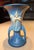 1940s Roseville Pottery Zephyr Blue Lily Vase For Sale - Image 5 of 8