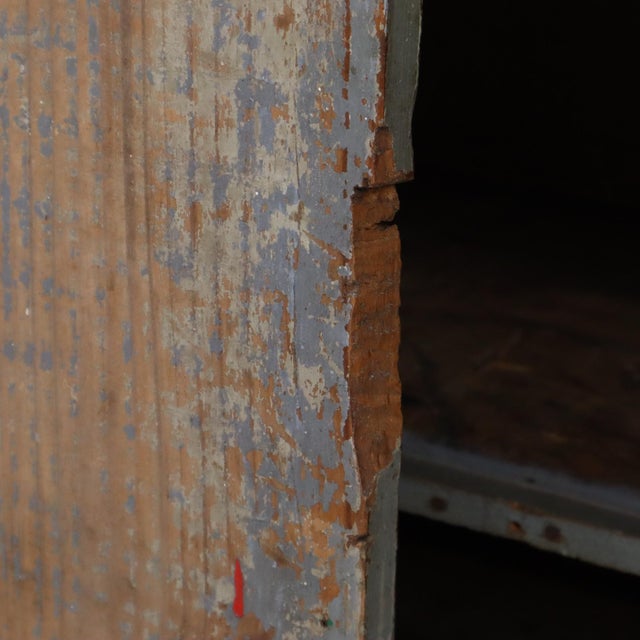 Blue Workbench Sideboard, 1930s For Sale - Image 14 of 18