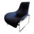 Contemporary B&b Italia Mart Merino Wool Fabric Lounge Arm Chair For Sale