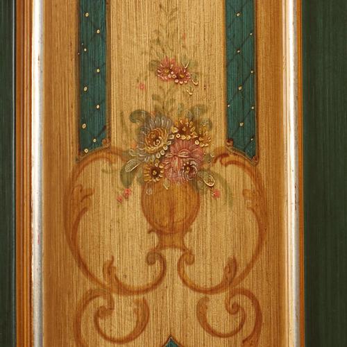 Lacquered and Painted Style Wardrobe For Sale - Image 11 of 14