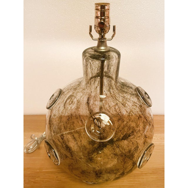 Barovier & Toso "Crepuscolo" Murano Glass Table Lamp For Sale In New York - Image 6 of 11