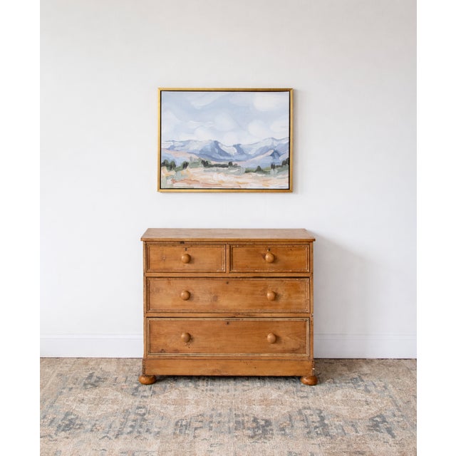Antique Pine Chest of Drawers For Sale - Image 4 of 5