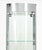 Modern Chrome and Glass Display Cabinet For Sale - Image 4 of 10