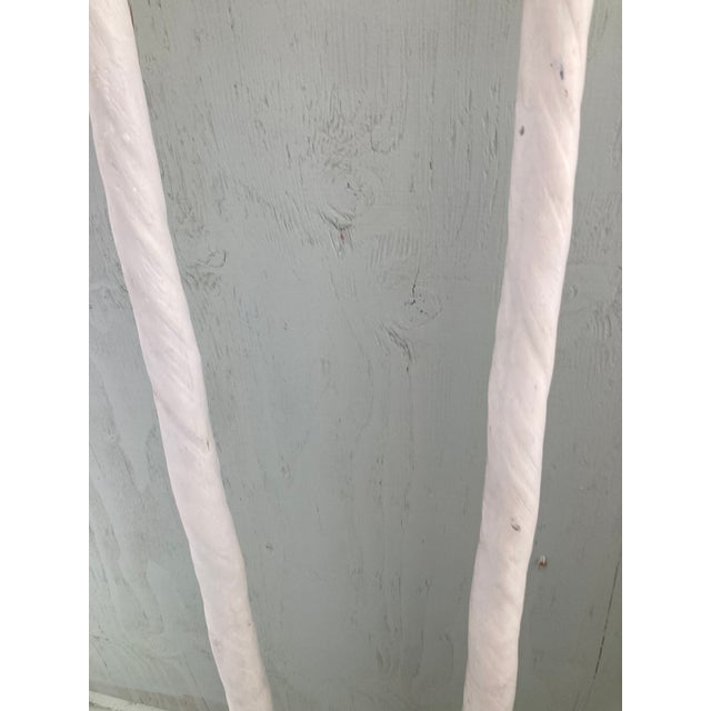 Tony Duquette Faux Narwhal Tusks Handmade and Painted- A Pair For Sale - Image 10 of 10