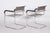Czech Bauhaus Chrome Armchairs attributed to Marcel Breuer for Thonet, 1930s, Set of 2 For Sale - Image 9 of 12