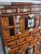Korean Two-Level Stacking Chests with Mirrored Persimmon Wood Panels For Sale - Image 11 of 12