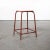French Dark Red Laboratory Stool, 1970s For Sale - Image 9 of 9