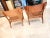 Vintage Hans Wegner Ch22 Carl Hansen & Son Oak Lounge Easy Chairs MCM - A Pair For Sale In Dallas - Image 6 of 10