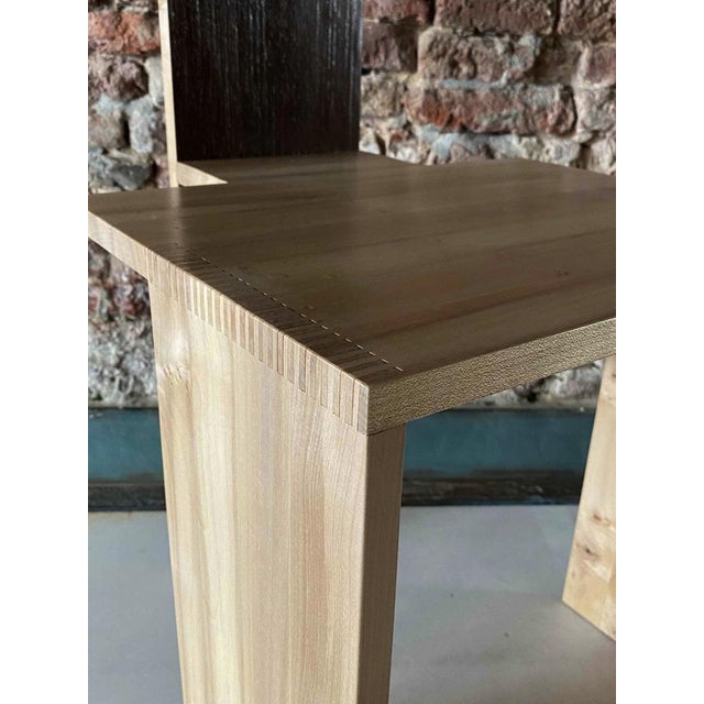 Cimabue Wengè Chair by Ferdinando Meccani for Meccani Design For Sale - Image 4 of 7