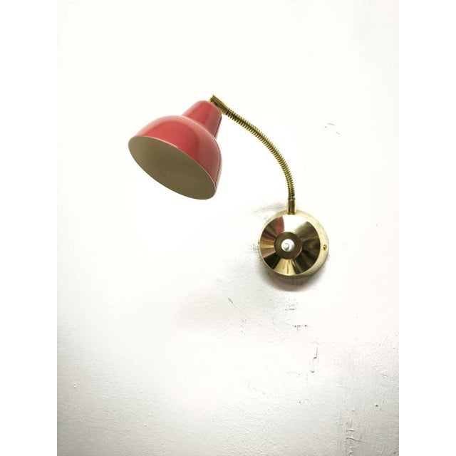 Adjustable Wall Light with Push-Button Ignition, 1960s For Sale - Image 4 of 18