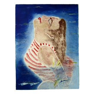 Kismine Varner, Lady on Blue For Sale