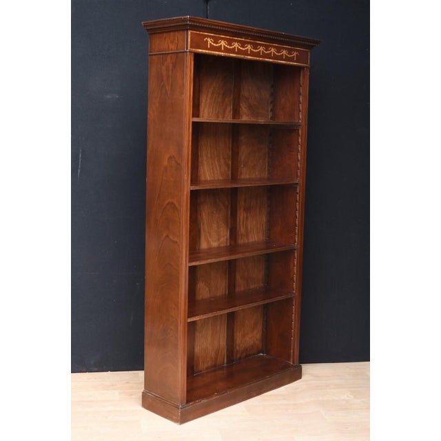 Sheraton Open Front Bookcase Inlay For Sale - Image 3 of 14