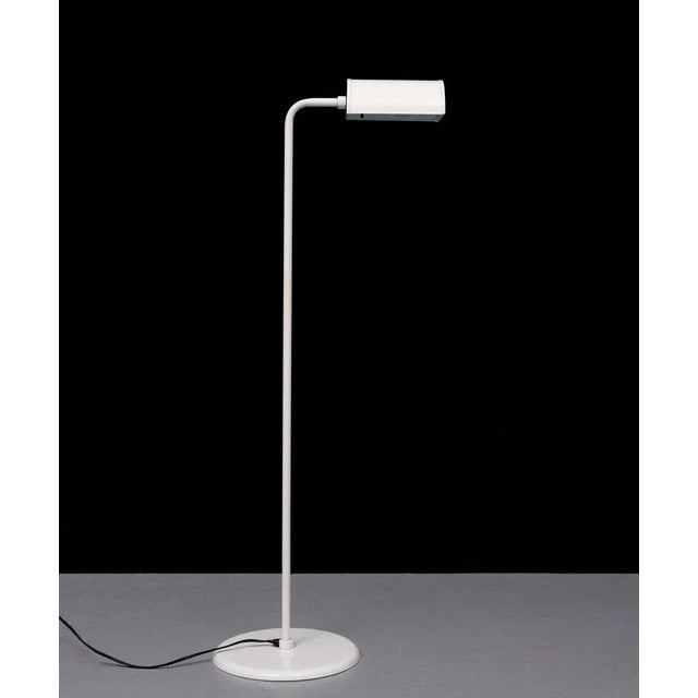 White Floor Lamp by Abo Randers, 1975 For Sale - Image 8 of 13