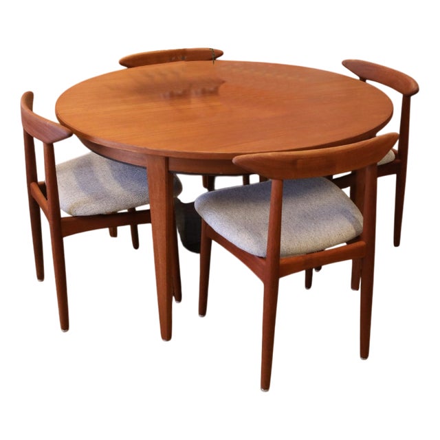 Chairs in Teak by Arne Hovmand Olsen for Mogens Kold, 1960s, Set of 6 For Sale