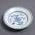 Chinese export porcelain rim soup decorated in cobalt underglaze blue. The pattern centers on a blooming flower surrounded...