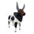 Original Rare Vintage Brazilian Folk Art Ceramic of a Bull 10.5" H For Sale
