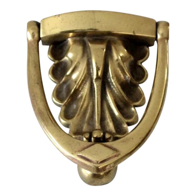 Antique Brass Door Knocker For Sale