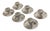 Antique Nymphenburg Porcelain Egg Cups - Set of 6 For Sale
