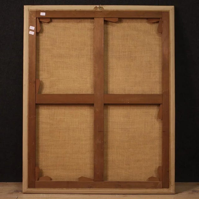 Italian Artist, Still Life with Flowers, 1730, Oil on Canvas For Sale - Image 4 of 16