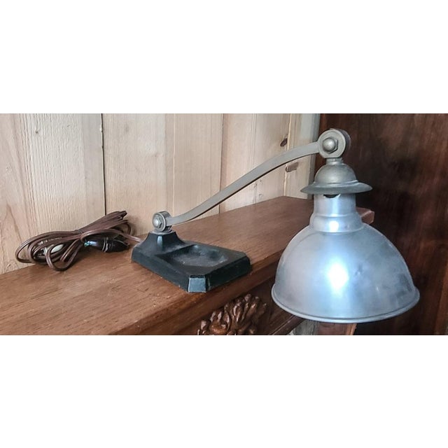 Vintage G.V. Lamp, 1920s For Sale - Image 6 of 12