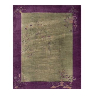 1920s Chinese Art Deco Carpet For Sale