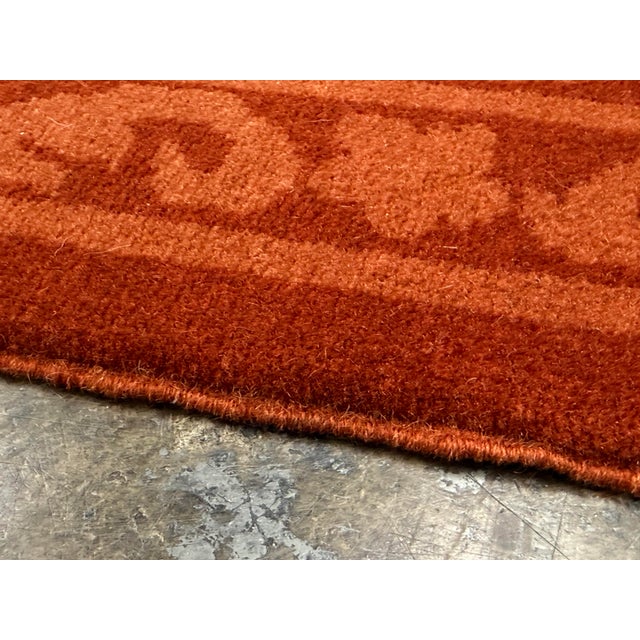 7ft 10in × 9ft 9in Morel Canal Grande Aragosta Wool Area Rug For Sale In San Francisco - Image 6 of 12