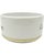 Mid 20th Century Vintage Eden Roc Cap d'Antibes Porcelain Ashtray Gold White France For Sale - Image 5 of 10