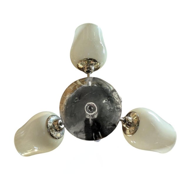 Chandelier from Korumo Oy, 1950s For Sale - Image 9 of 10