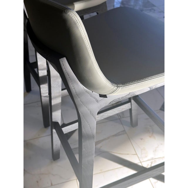 Poliform Ventura Counter Stool by Jean-Marie Massaud Five Available For Sale - Image 13 of 15