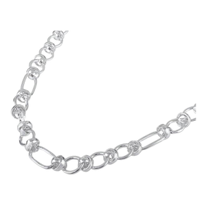 Certified Hallmarked Pure 925 Sterling Silver Link Necklace Chain for Unisex Gift