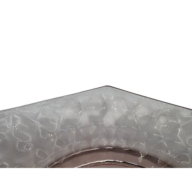 Mid 20th Century Pink Depression Glass Octagon Plates - Set of 7 For Sale - Image 11 of 15