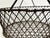 Vintage French Wire Gathering Basket W/ Wooden Grip For Sale - Image 9 of 9
