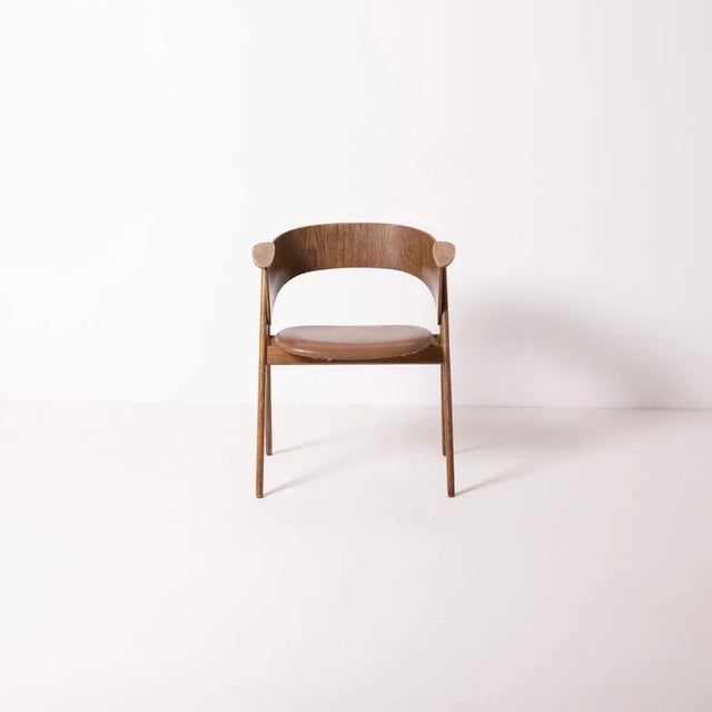 Mid-Century Modern Dining Chair by Filip Starek, Czechoslovakia, 1960s For Sale - Image 4 of 10