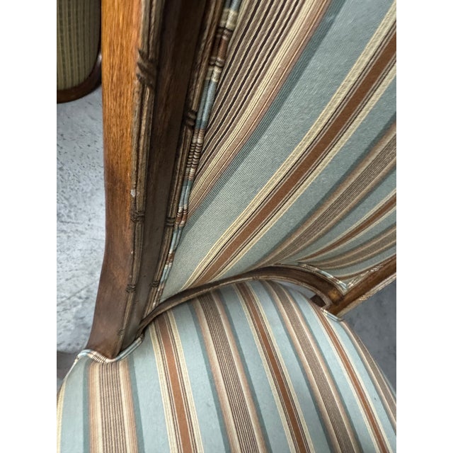 Late 20th Century Oversized Carved Louis XVI Style Dining Chair by Ferguson Copeland For Sale In Philadelphia - Image 6 of 9