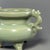 Chinese Vintage Chinese Longquan Celadon Porcelain Incense Burner | One of a Kind, Dragon‑Shaped Handles For Sale - Image 3 of 7