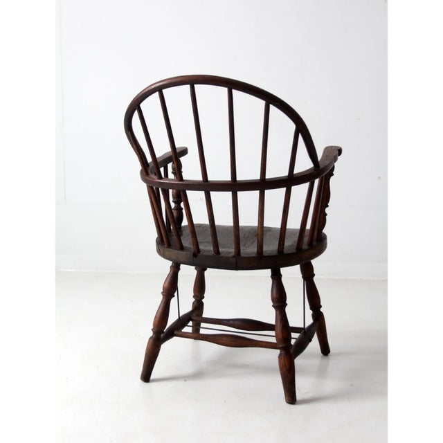Antique Windsor Chair For Sale - Image 9 of 12