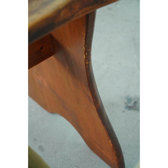 Danish Rustic Wabi Sabi Dining Table in Pine, 1950s For Sale - Image 15 of 18