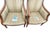 Vintage Ethan Allen French Louis XVI Style Lounge Chairs Bergere- A Pair For Sale - Image 10 of 11
