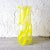Mid-Century Modern Yellow Glass Vase, 1960s For Sale - Image 3 of 7
