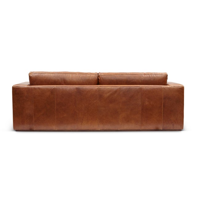 Lincoln Sofa, Tobacco Leather Chairish