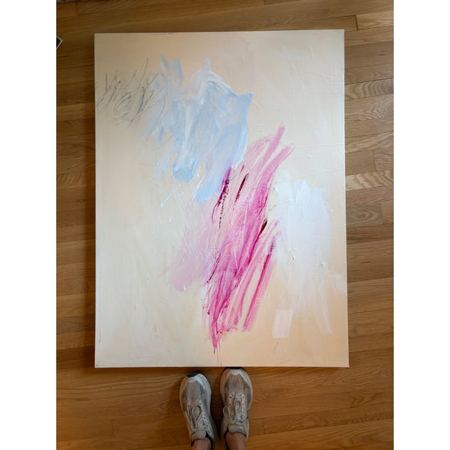 2020s Sarah Trundle, Contemporary Abstract Painting, "Freedom" For Sale - Image 5 of 7